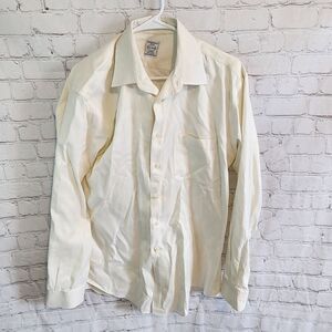 Men's Pronto Uomo longsleeve button-down shirt, size large